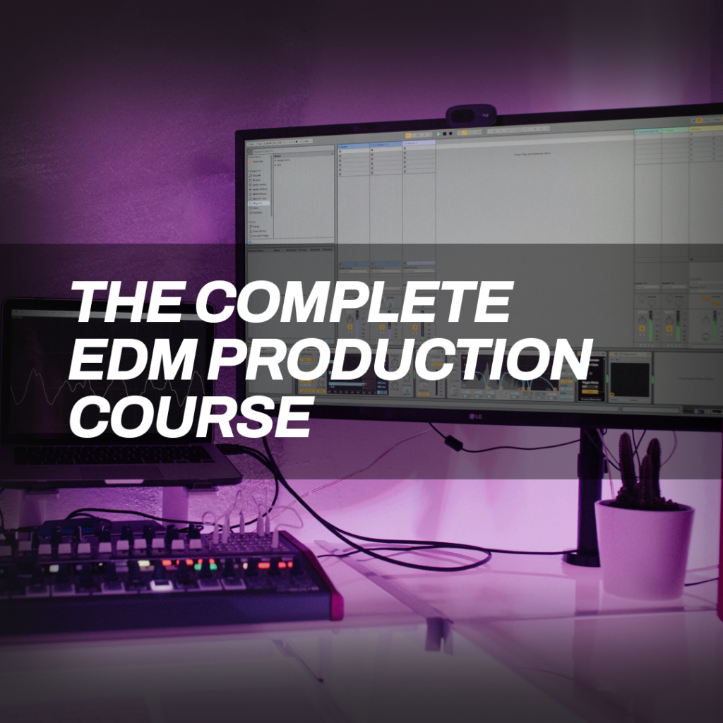 The most complete EDM production course. Learn arrangement, sound design, mixing, mastering and more.